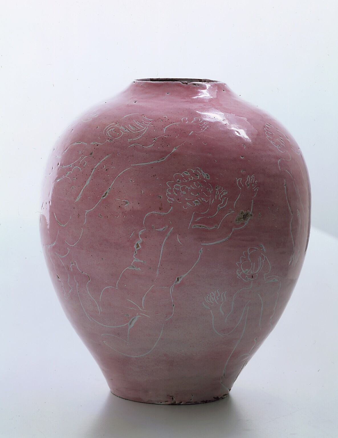 Vase aux baigneuses
