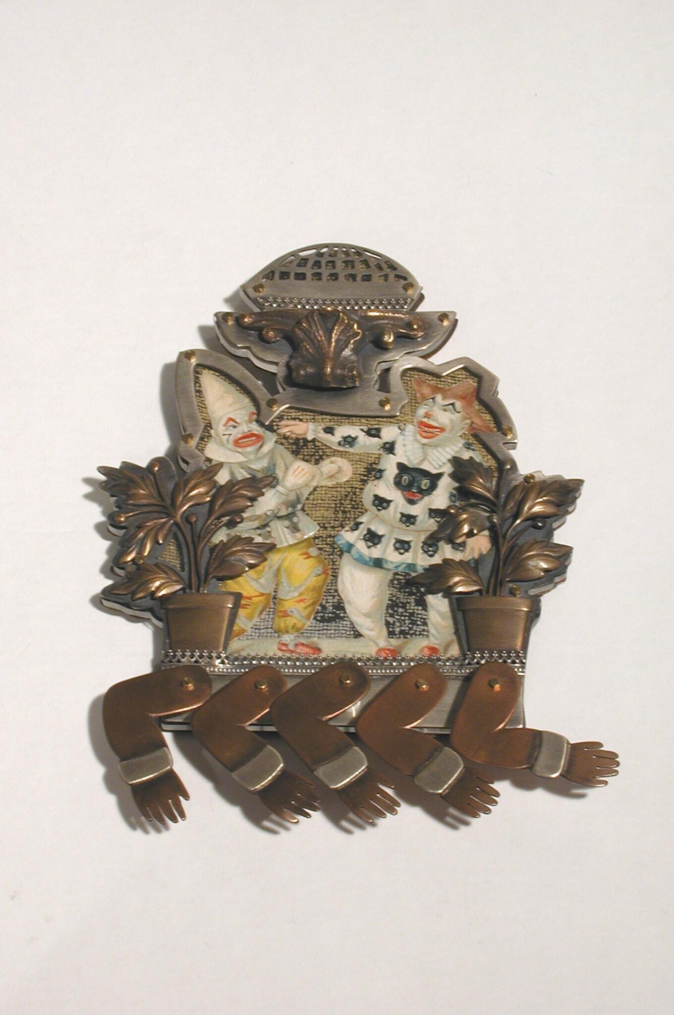 Punch and Judy fought for a pie